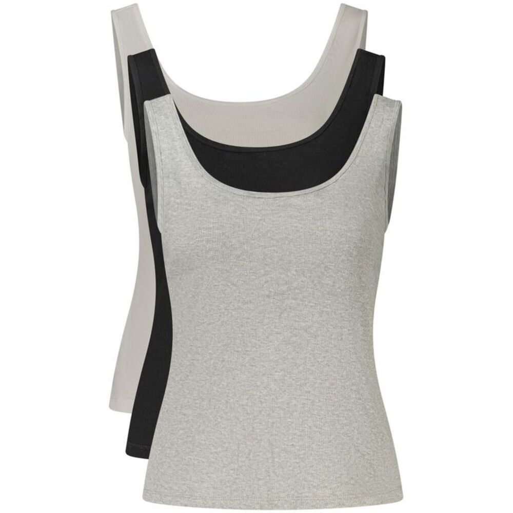Calvin Klein Black Cotton Womens Tank Top